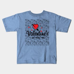 I love you For Ever,Valentine Day Kids T-Shirt